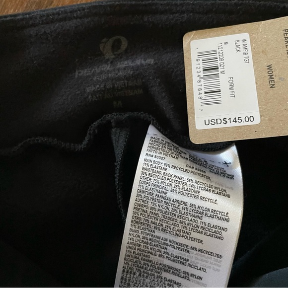 NWT Pearl Izumi Amfib tights black medium - Picture 6 of 9
